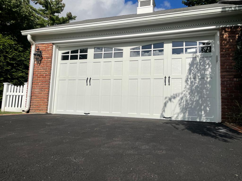 huge garage door