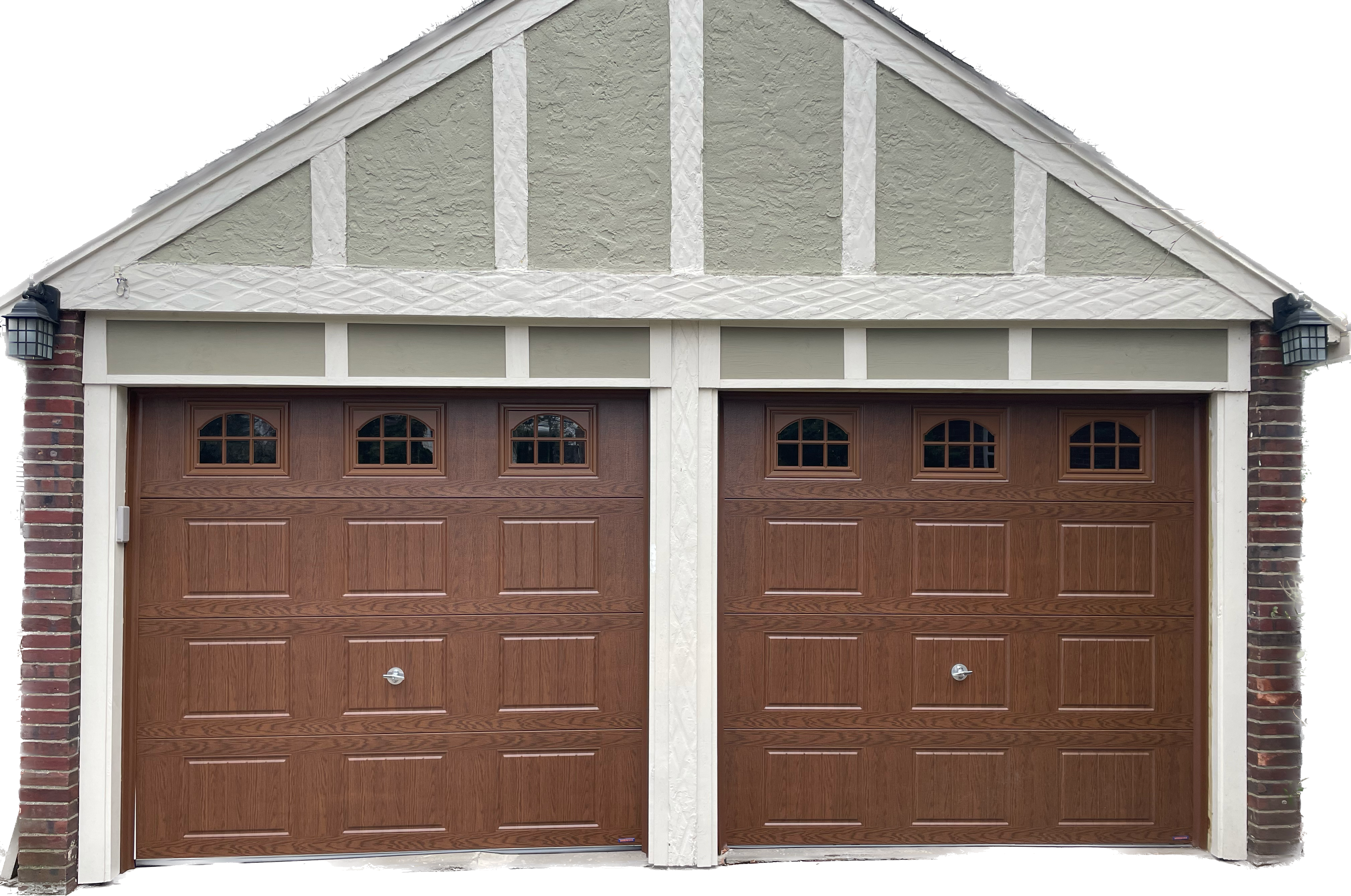 chocolate garage doors